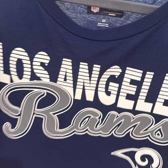 NFL Los Angeles Rams G-III 4Her by Carl Banks Women's Crackerjack Cold Shoulder - Picture 7 of 7